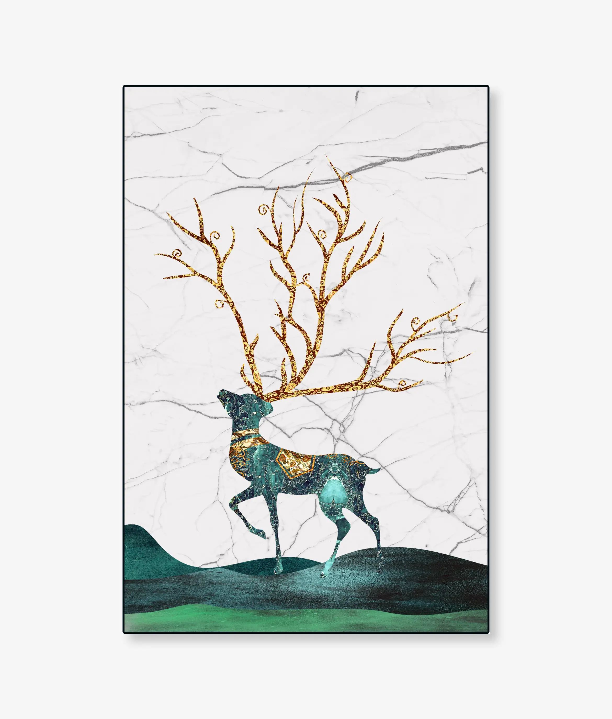 Golden-Branched Deer