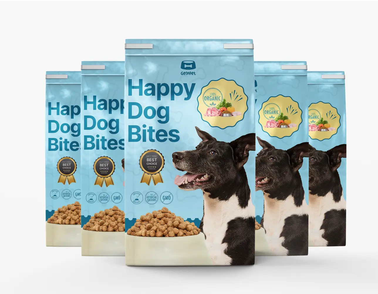 Happy Dog Bites - 5 packs