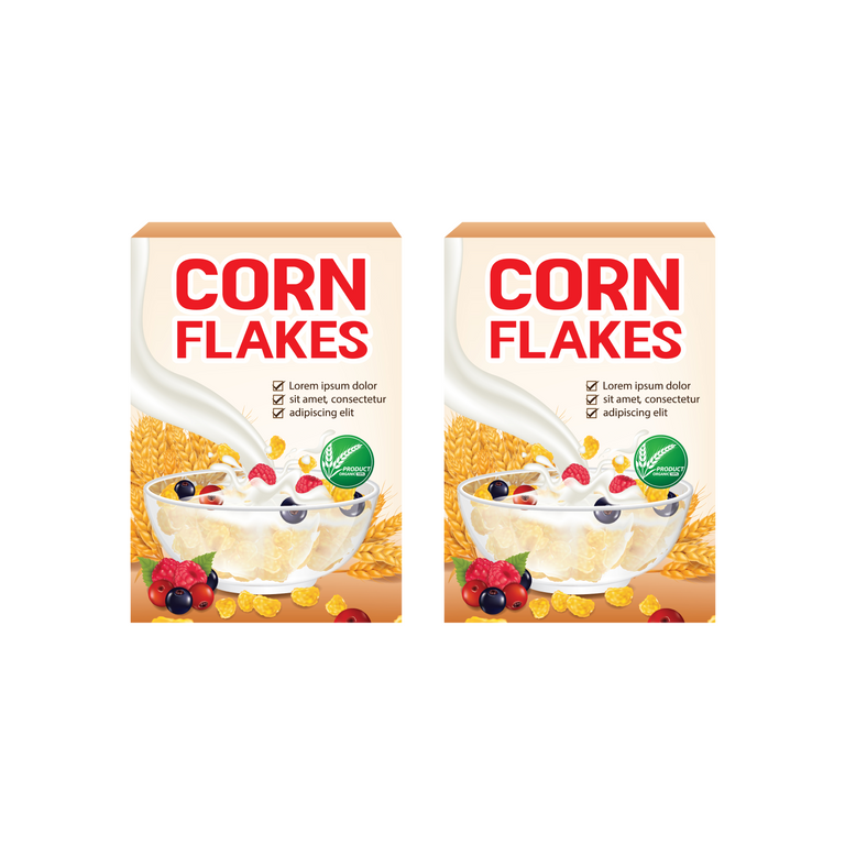 2 Corn Flakes Peanut Butter Cereal
