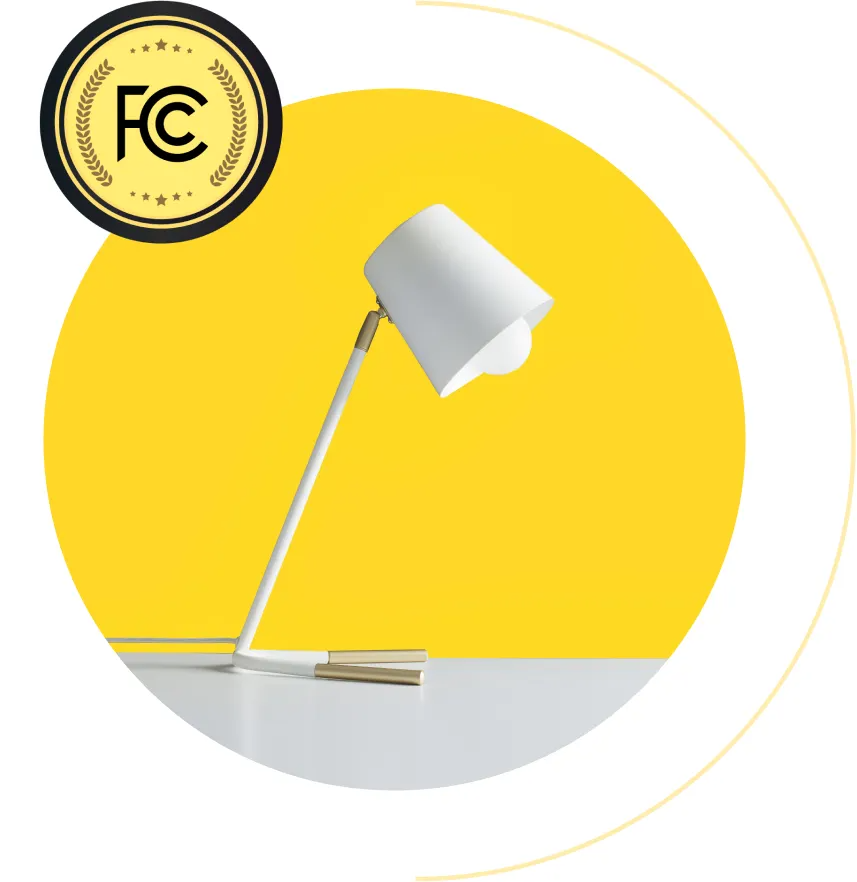 GemLED 4 in 1 Desk Lamp  with Dimmable Smart Light