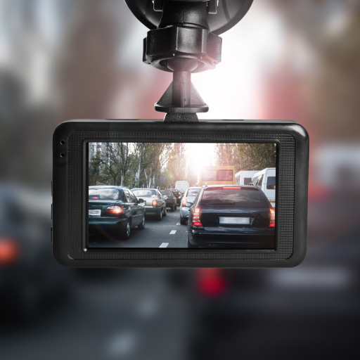Dashcam that monitors the road ahead to enhance driver safety