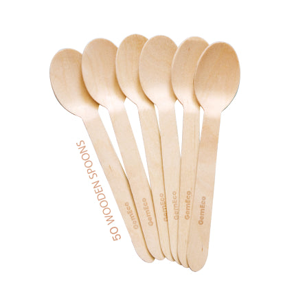 Compostable Wooden Cutlery<br>(Set of 150)