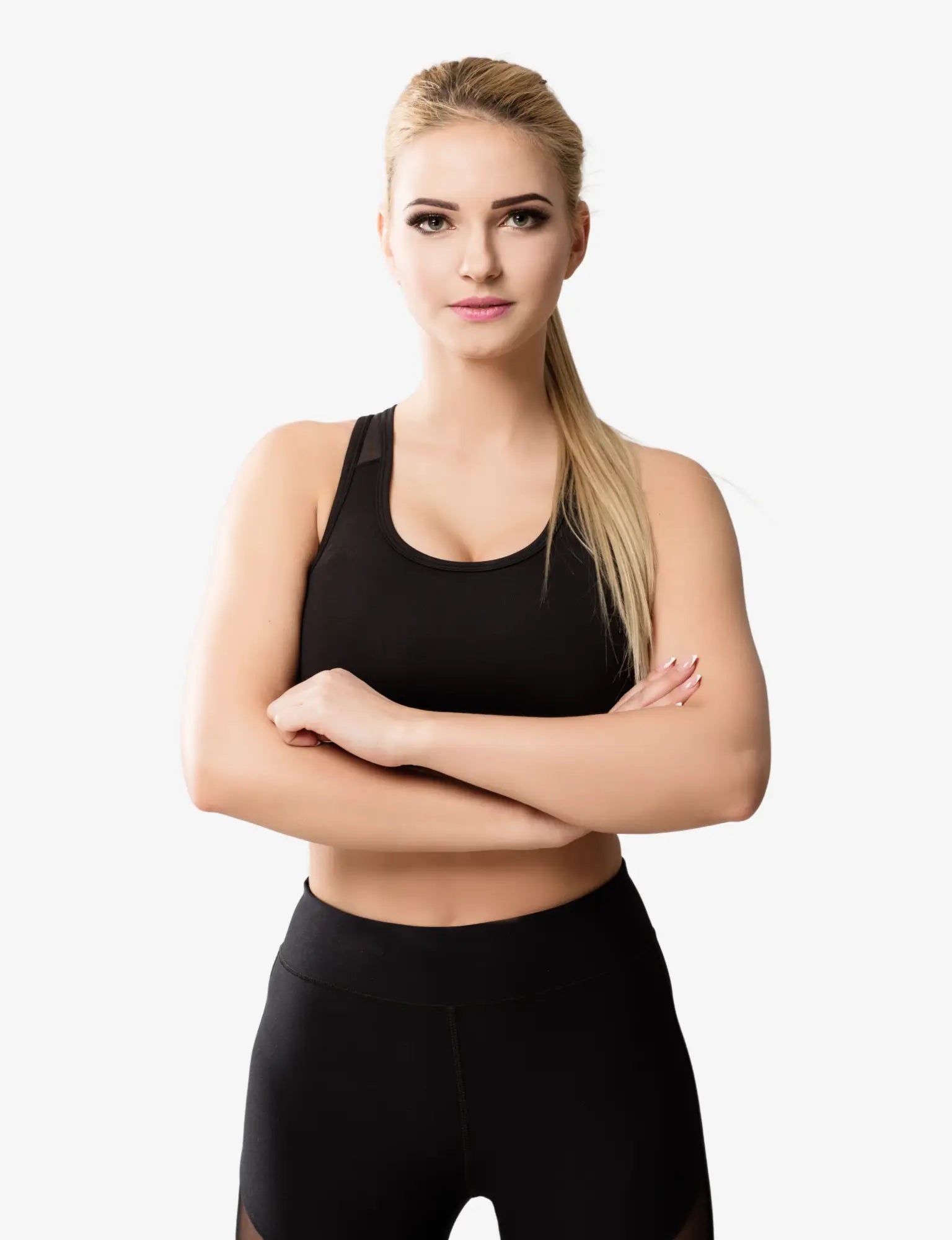 Khaki V-Neck Tank