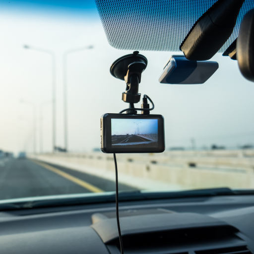 Dashcam that monitors the road ahead to enhance driver safety