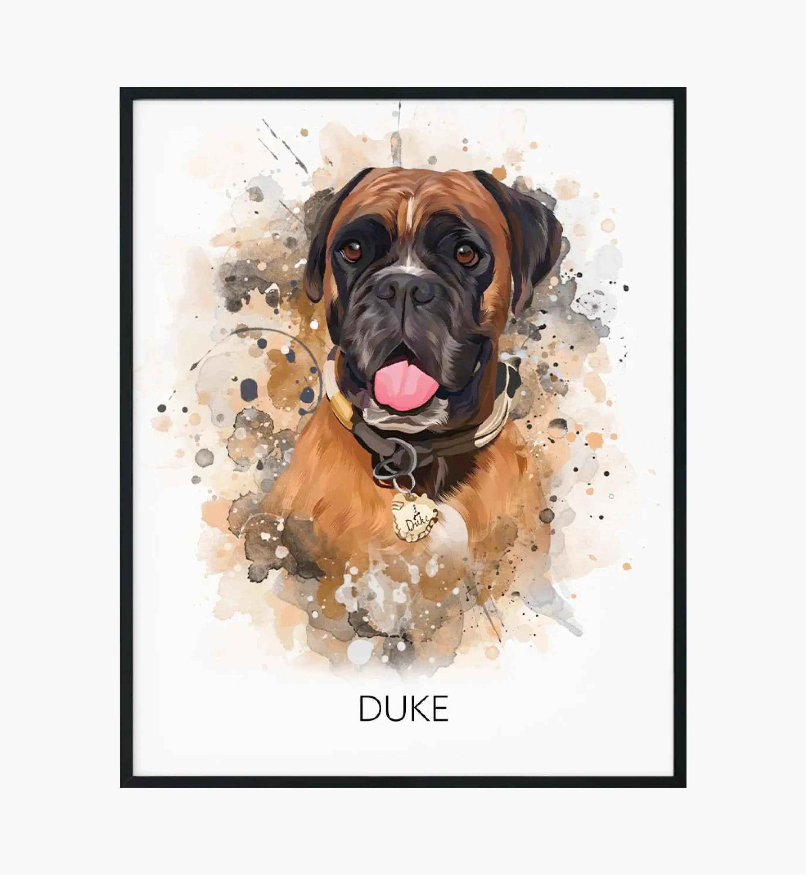 Modern Pet Portrait