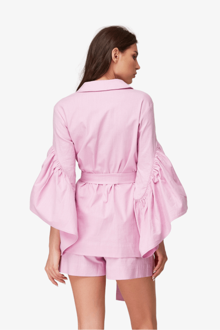 Classic Cap Sleeve Wrap Dress