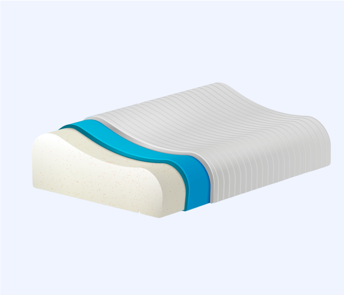 GemSleep Orthopaedic Pillow