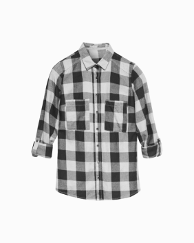 Short-Sleeve Woven Blouse