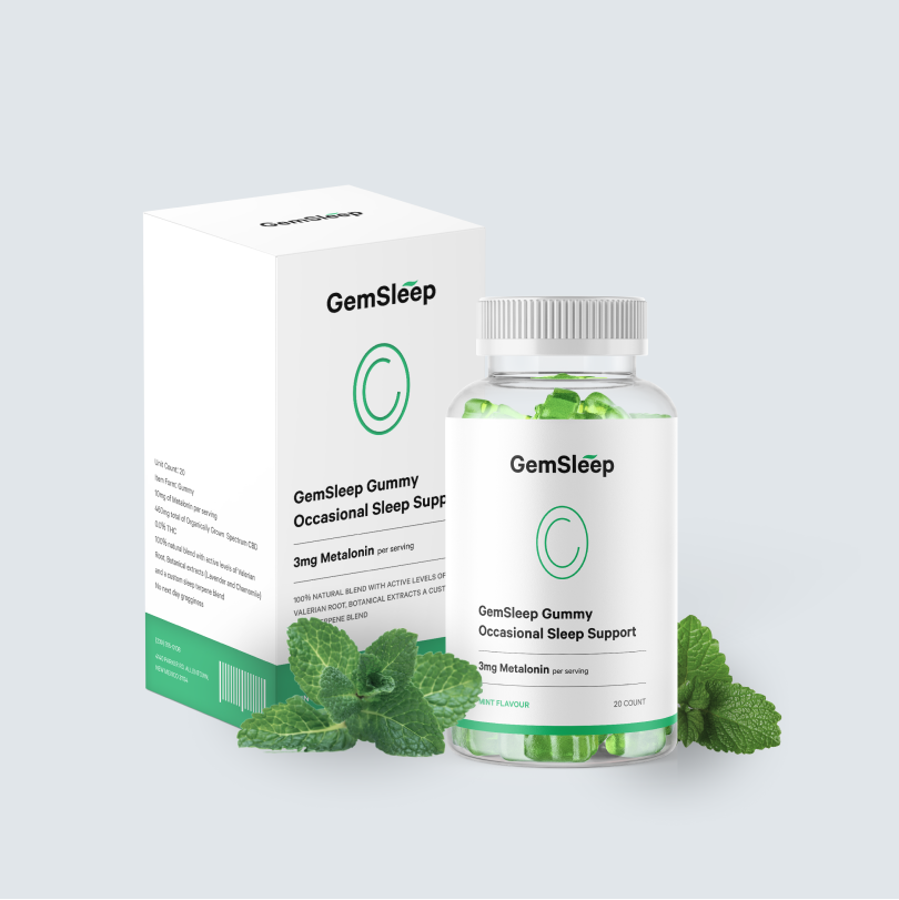 GemSleep Gummy, Occasional Sleep Support, 20 Count