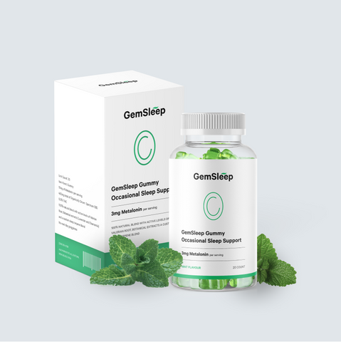 GemSleep Gummy, Occasional Sleep Support, 20 Count