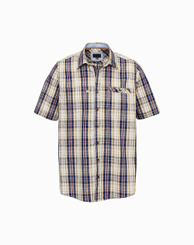 Slim-Fit Short-Sleeve Poplin Shirt
