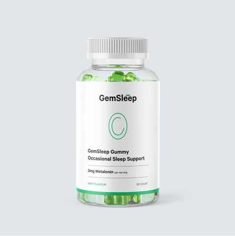 GemSleep Gummy, Occasional Sleep Support, 20 Count