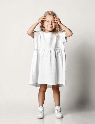 Toddler Girl Short Sleeve Dress