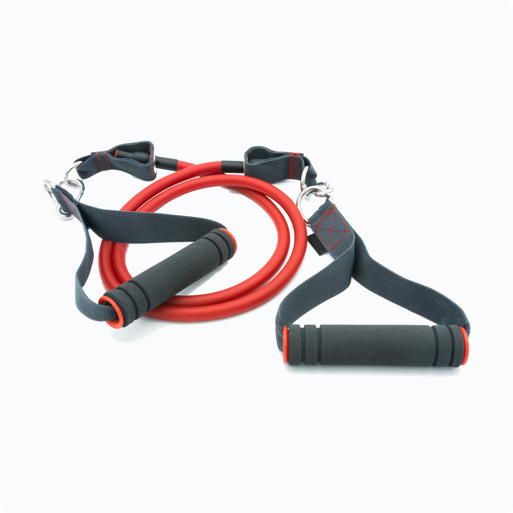 GoFit Power Tube with Handle Medium - Red