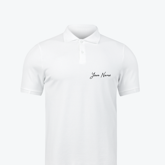 Men's Paris Regular Polo Shirt with All-Over Print