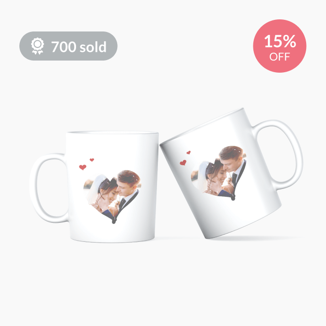 Custom photo mug

