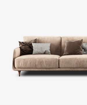 Elegant three-seat sofa