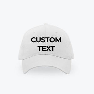 Personalized Slogan Text Baseball Cap