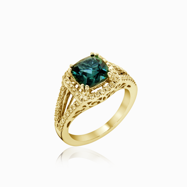 Gold Diamond Ring