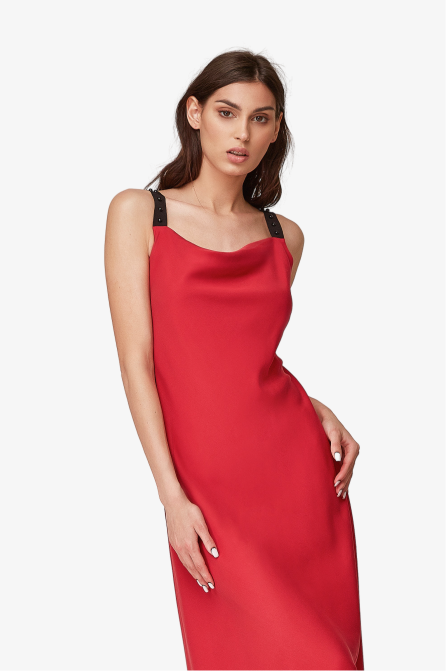 Lace Round Evening Dress