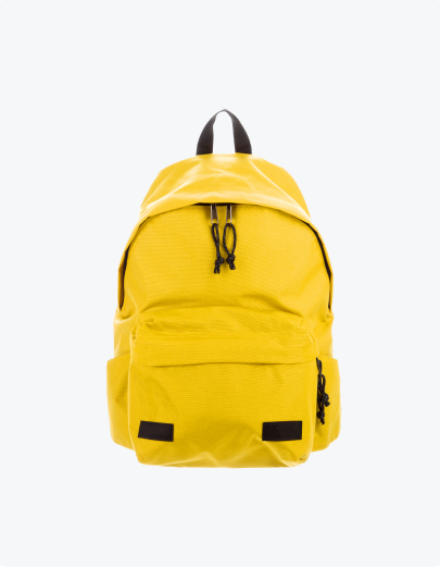 Yellow backpack