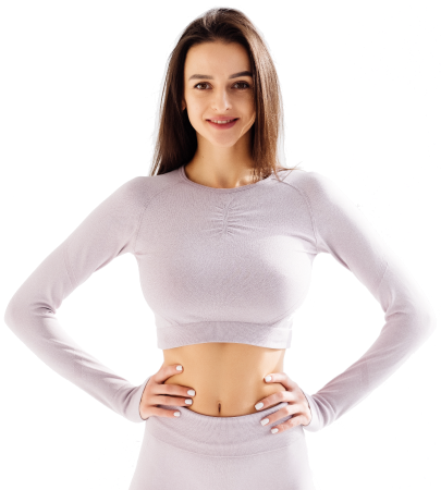 Long Sleeve Crop Top