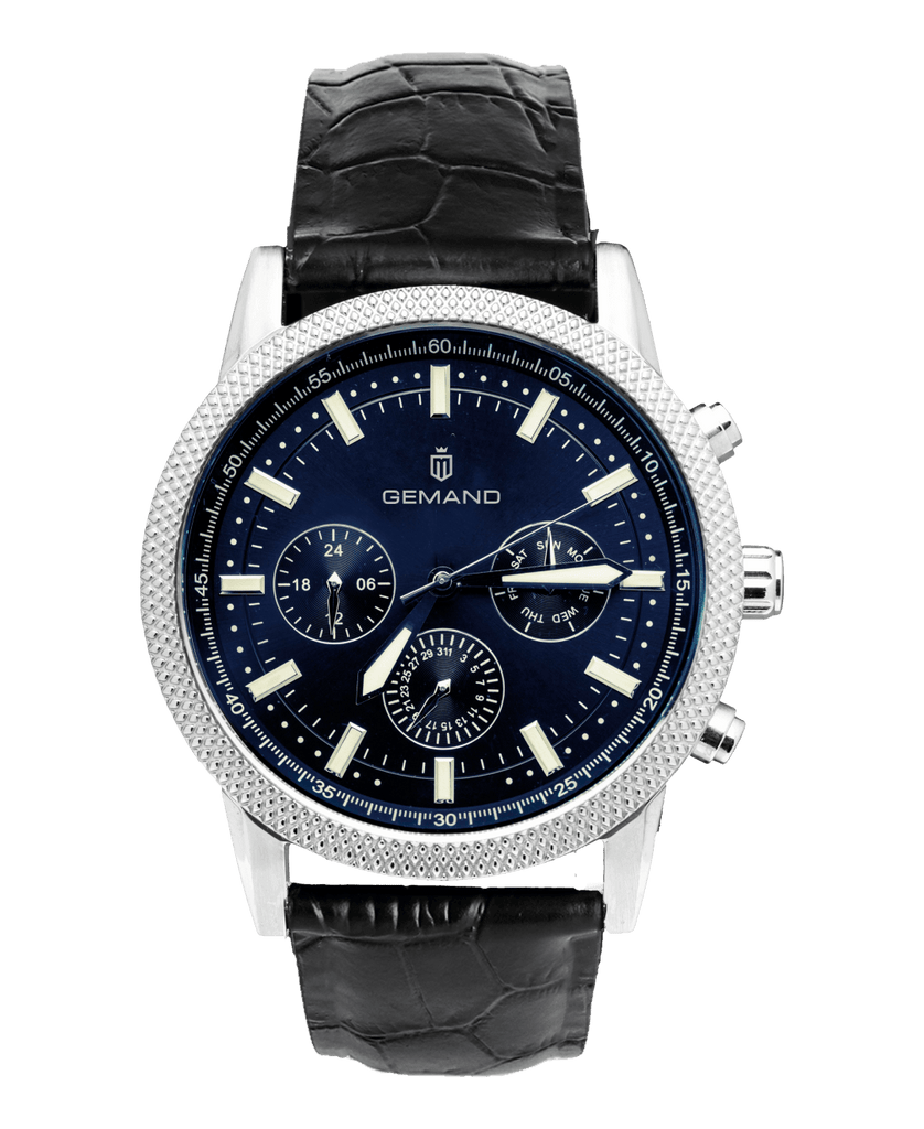 Gemand  Skymaster Leather Casual Quartz  Watch