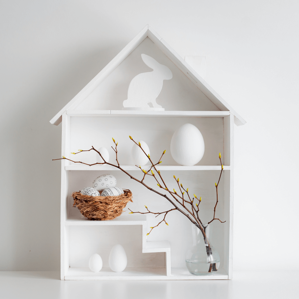 Home Minimalist With Easter