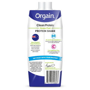 Orgain Grass Fed Protein Shake
