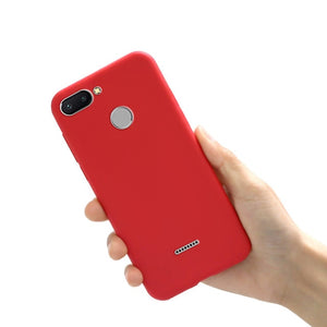 for Xiaomi Redmi 6 Cover Silicone Soft Case TPU Back Phone Cases for Xiaomi Redmi6 Redmi 6 Case Bumper for xiaomi redmi 6 Fundas