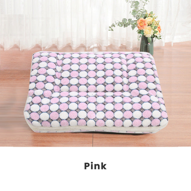 Thickened Fleece Pet Dog Bed