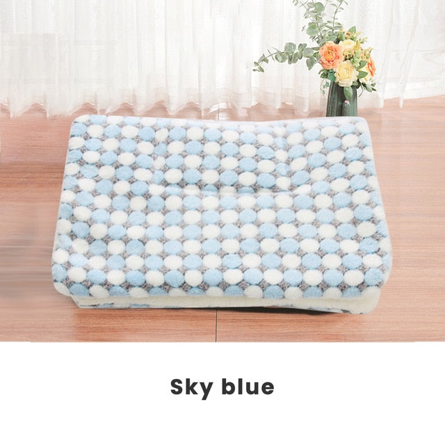Thickened Fleece Pet Dog Bed