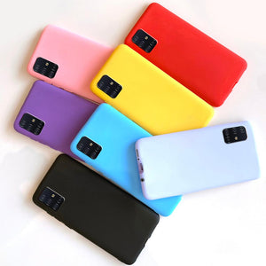 For Samsung Galaxy A51 Case Silicone Soft Back Cover For Samsung Galaxy A51 Case Cover For Fundas Samsung A51 A 51 Phone Cases