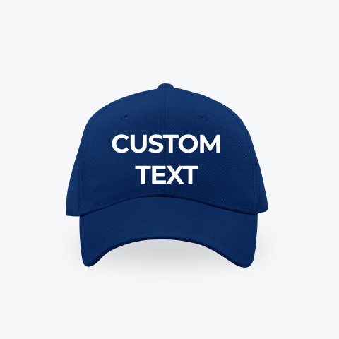 Personalized Slogan Text Baseball Cap
